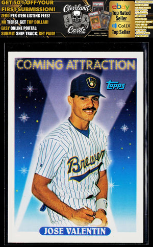 1993 Topps #804 Jose Valentin