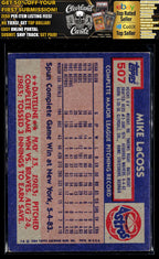 1984 Topps #507 Mike LaCoss
