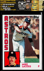 1984 Topps #507 Mike LaCoss