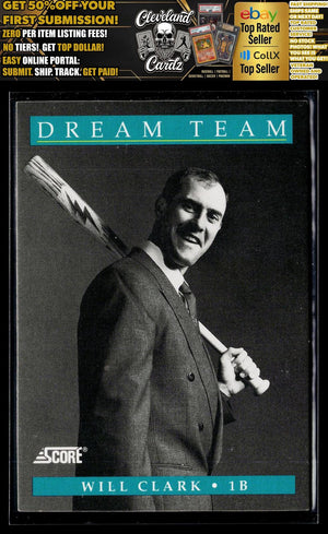 1991 Score #886 Will Clark