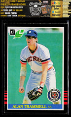 1985 Leaf #158 Alan Trammell