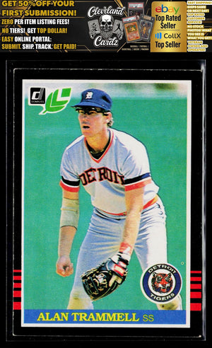 1985 Leaf #158 Alan Trammell