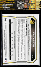 2026 Bowman #BCP-93 Jorge Quintana Chrome Prospects Mojo Refractor