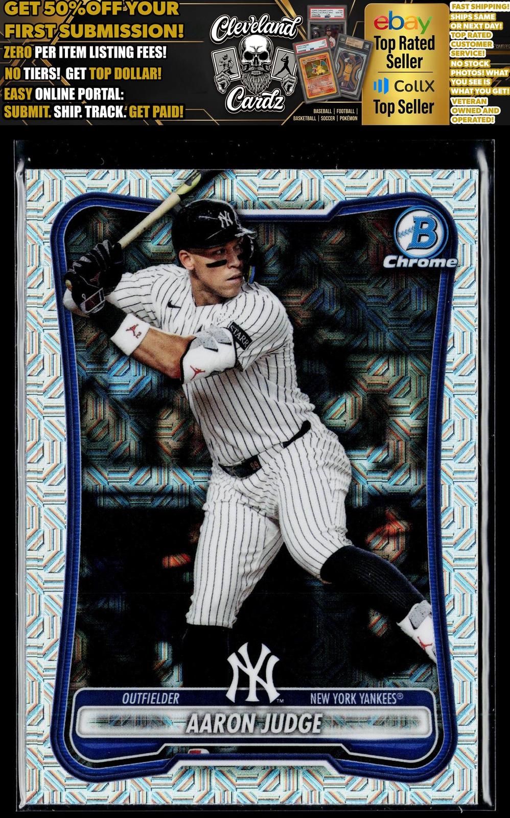 2026 Bowman #1 Aaron Judge Chrome Mojo Refractor
