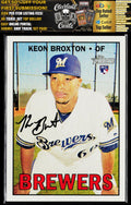 2016 Topps Heritage #522 Keon Broxton