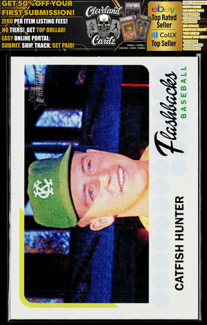 2016 Topps Heritage #BF-CH Catfish Hunter Baseball Flashbacks