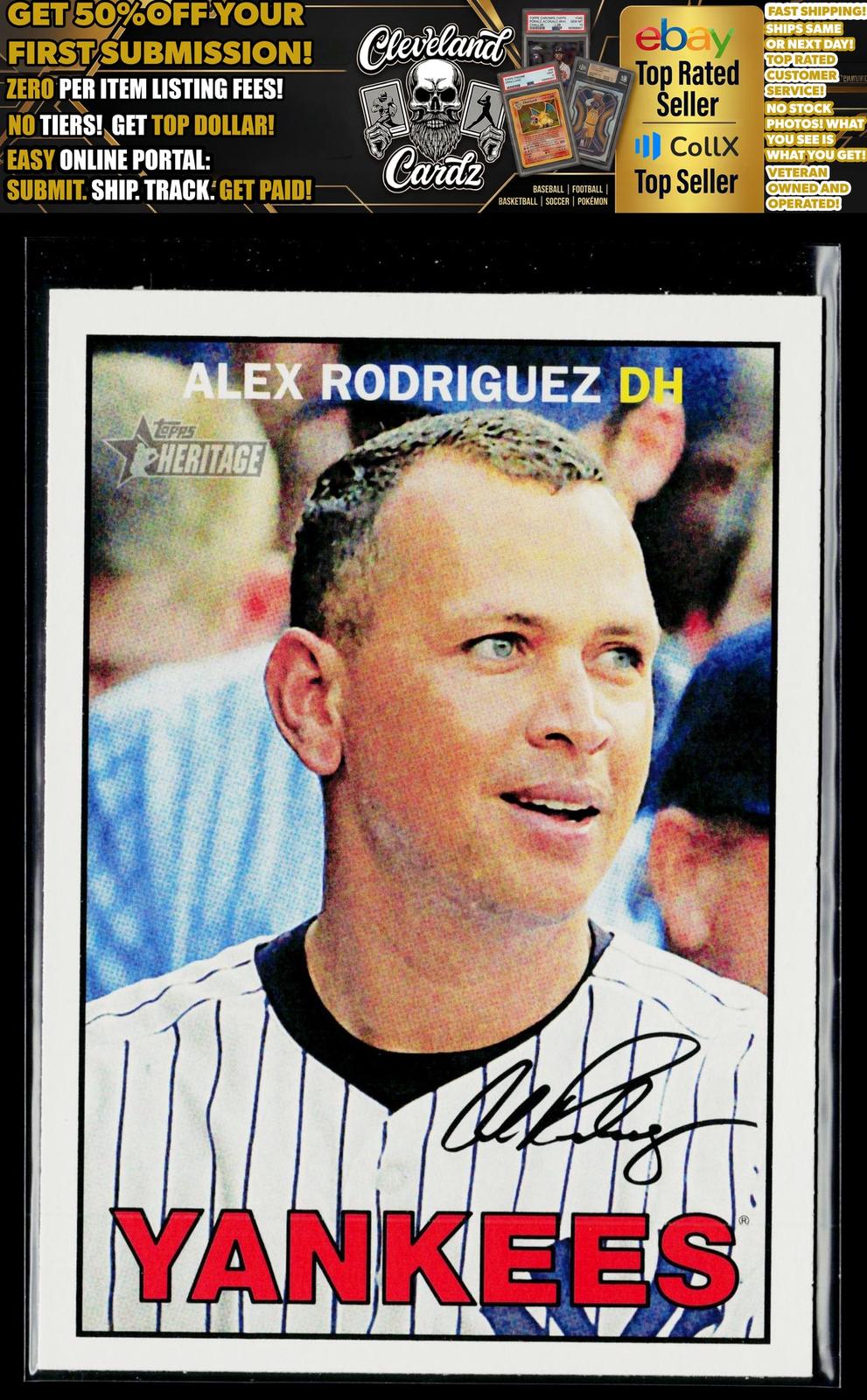2016 Topps Heritage #440 Alex Rodriguez