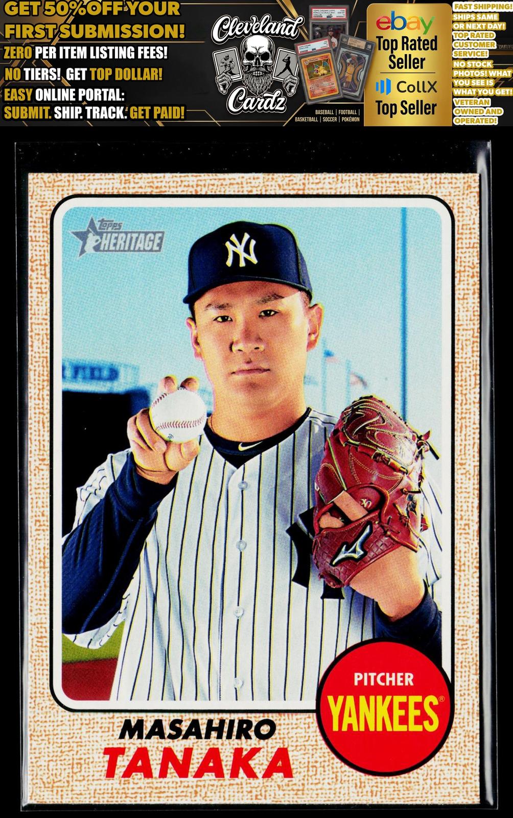 2017 Topps Heritage #414 Masahiro Tanaka