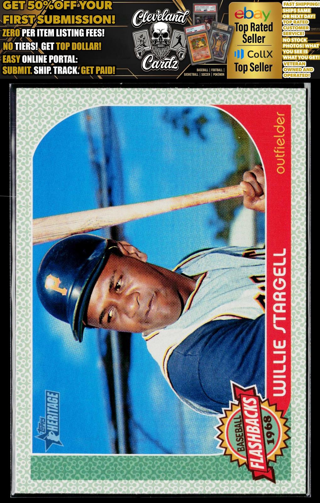 2017 Topps Heritage #BF-WS Willie Stargell Baseball Flashbacks