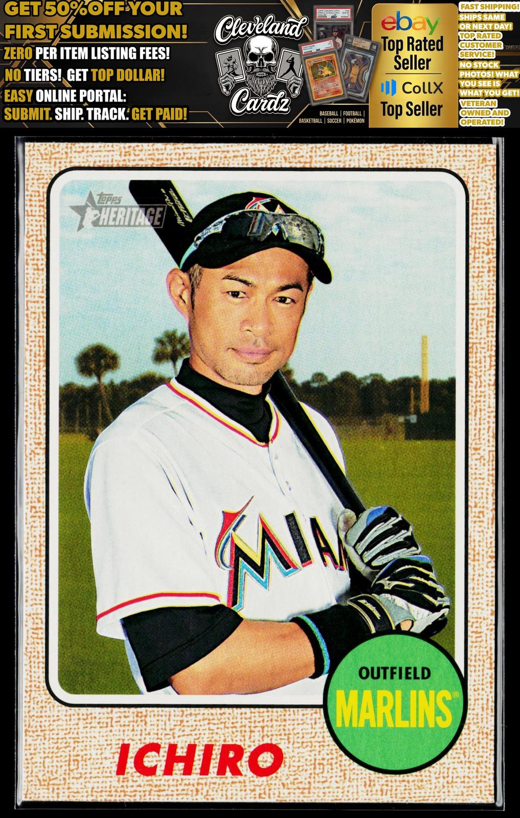2017 Topps Heritage #298 Ichiro