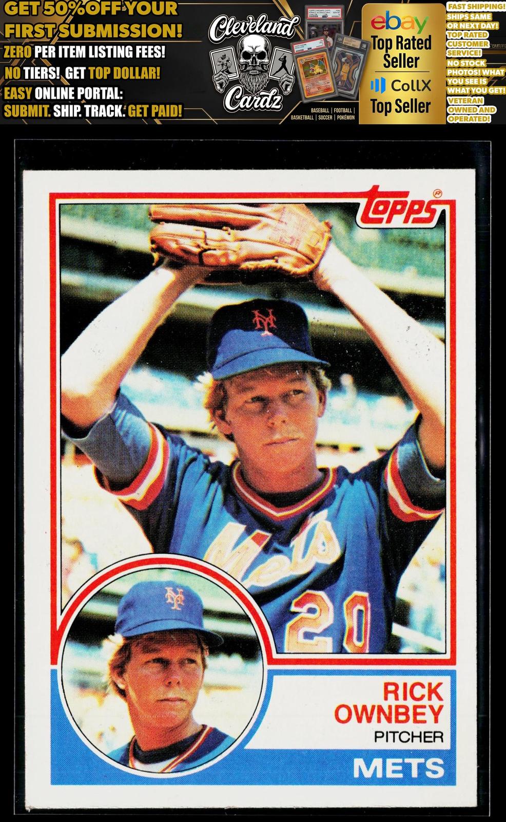 1983 Topps #739 Rick Ownbey