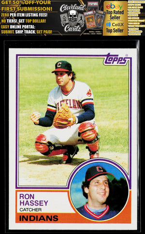1983 Topps #689 Ron Hassey
