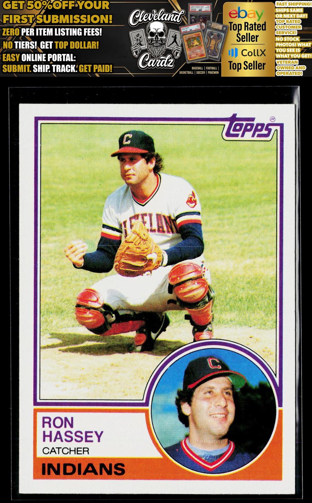 1983 Topps #689 Ron Hassey