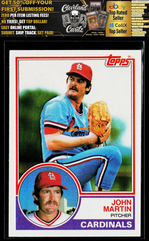 1983 Topps #721 John Martin