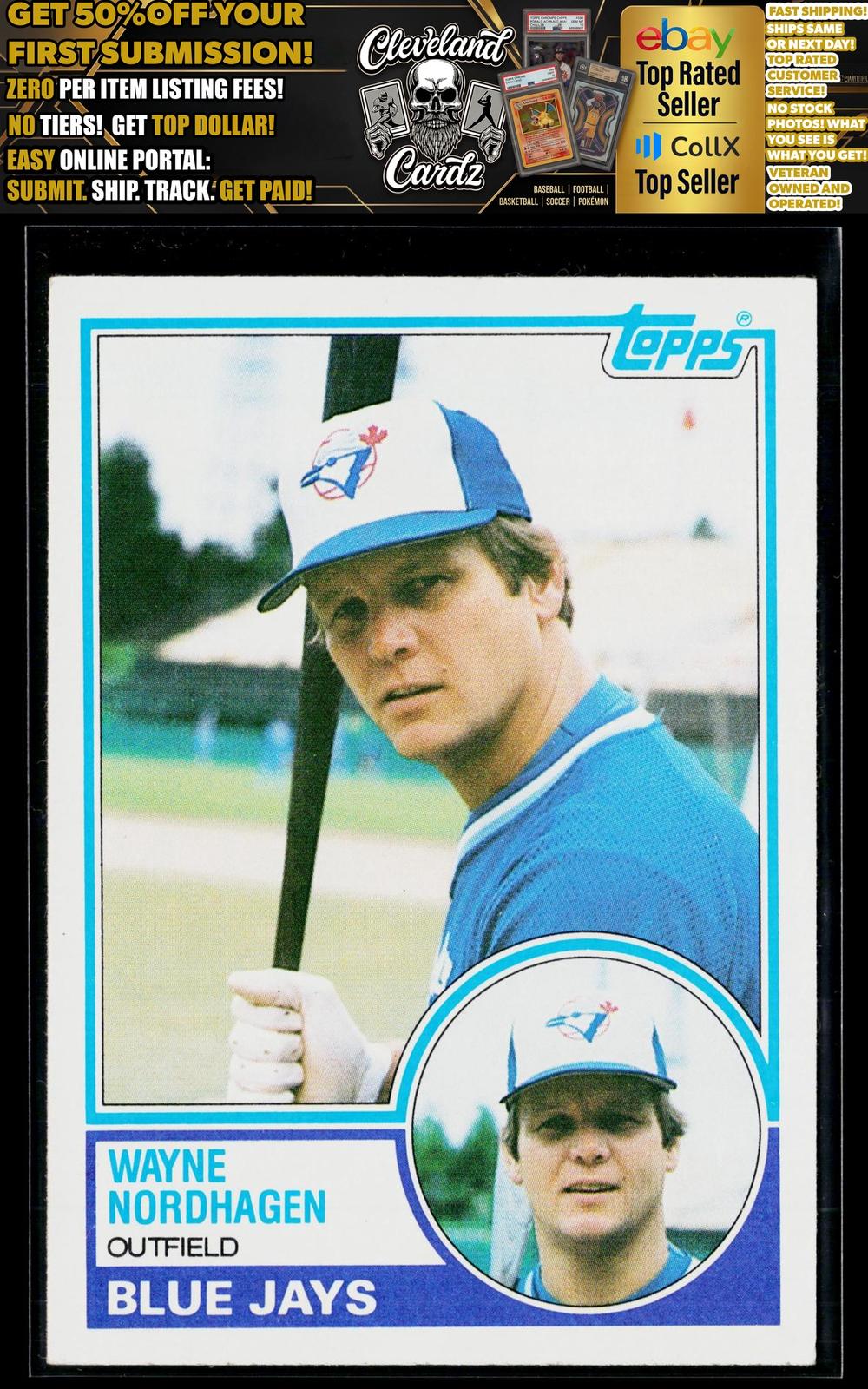 1983 Topps #714 Wayne Nordhagen