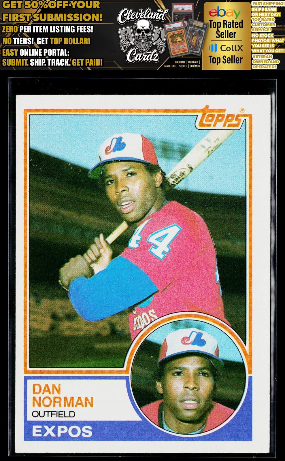 1983 Topps #237 Dan Norman