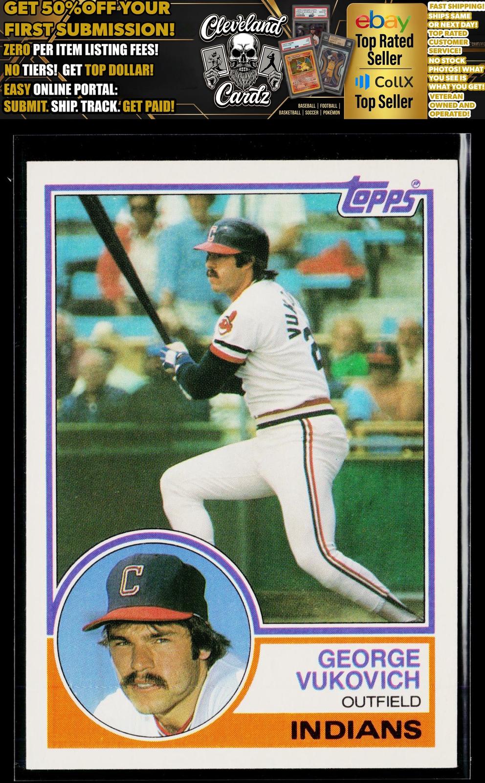1983 Topps Traded #122T George Vukovich