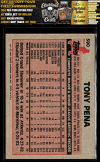 1983 Topps #590 Tony Pena