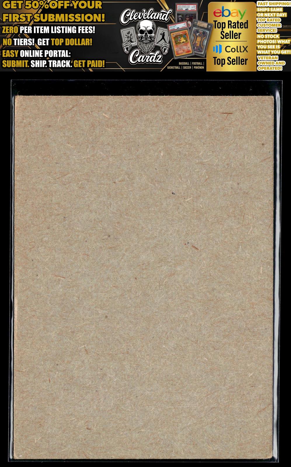 1983 Topps #710 Willie Wilson *BLANK BACK*