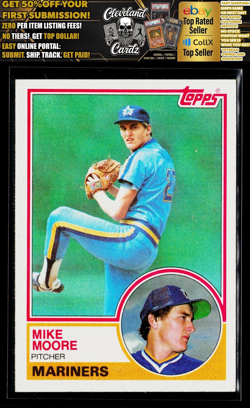 1983 Topps #209 Mike Moore