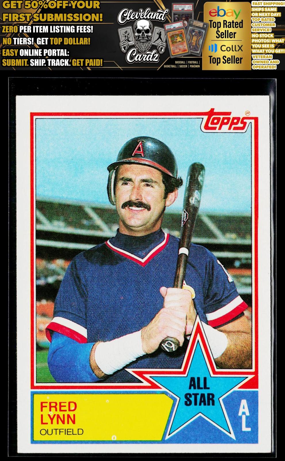 1983 Topps #392 Fred Lynn
