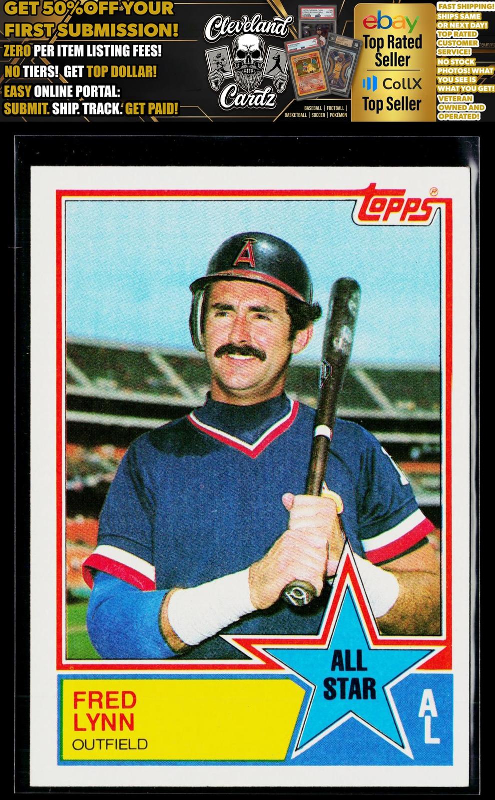 1983 Topps #392 Fred Lynn
