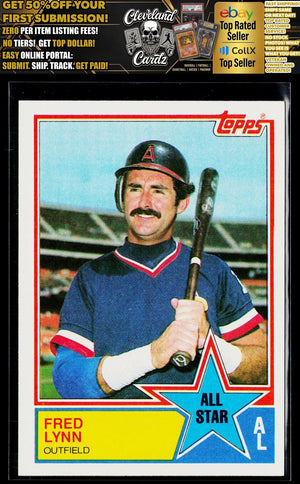 1983 Topps #392 Fred Lynn