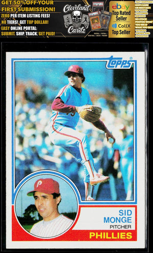 1983 Topps #564 Sid Monge