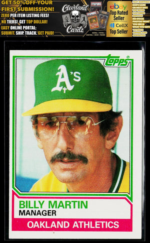 1983 Topps #156 Billy Martin