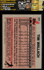 1983 Topps #552 Tim Wallach