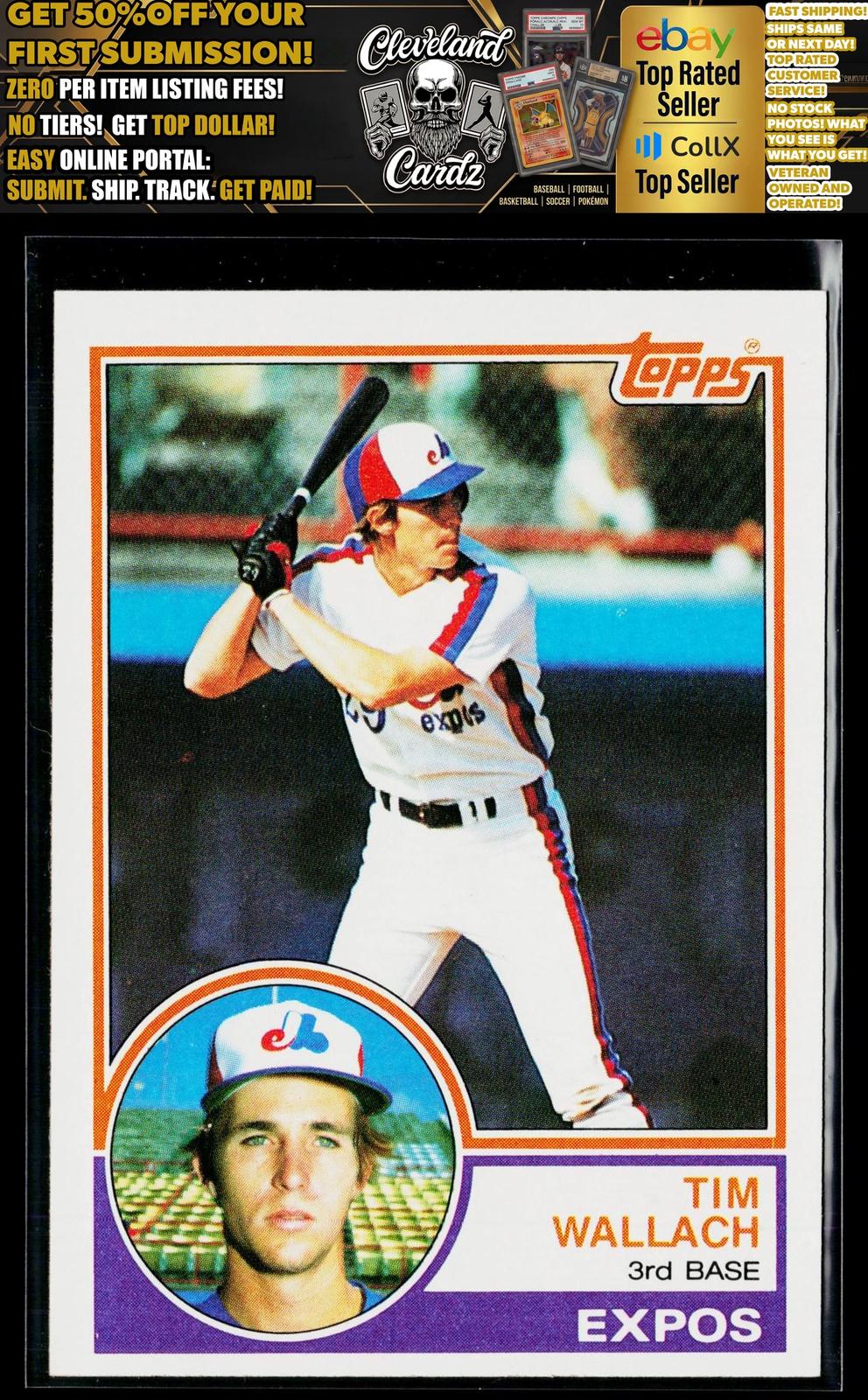 1983 Topps #552 Tim Wallach