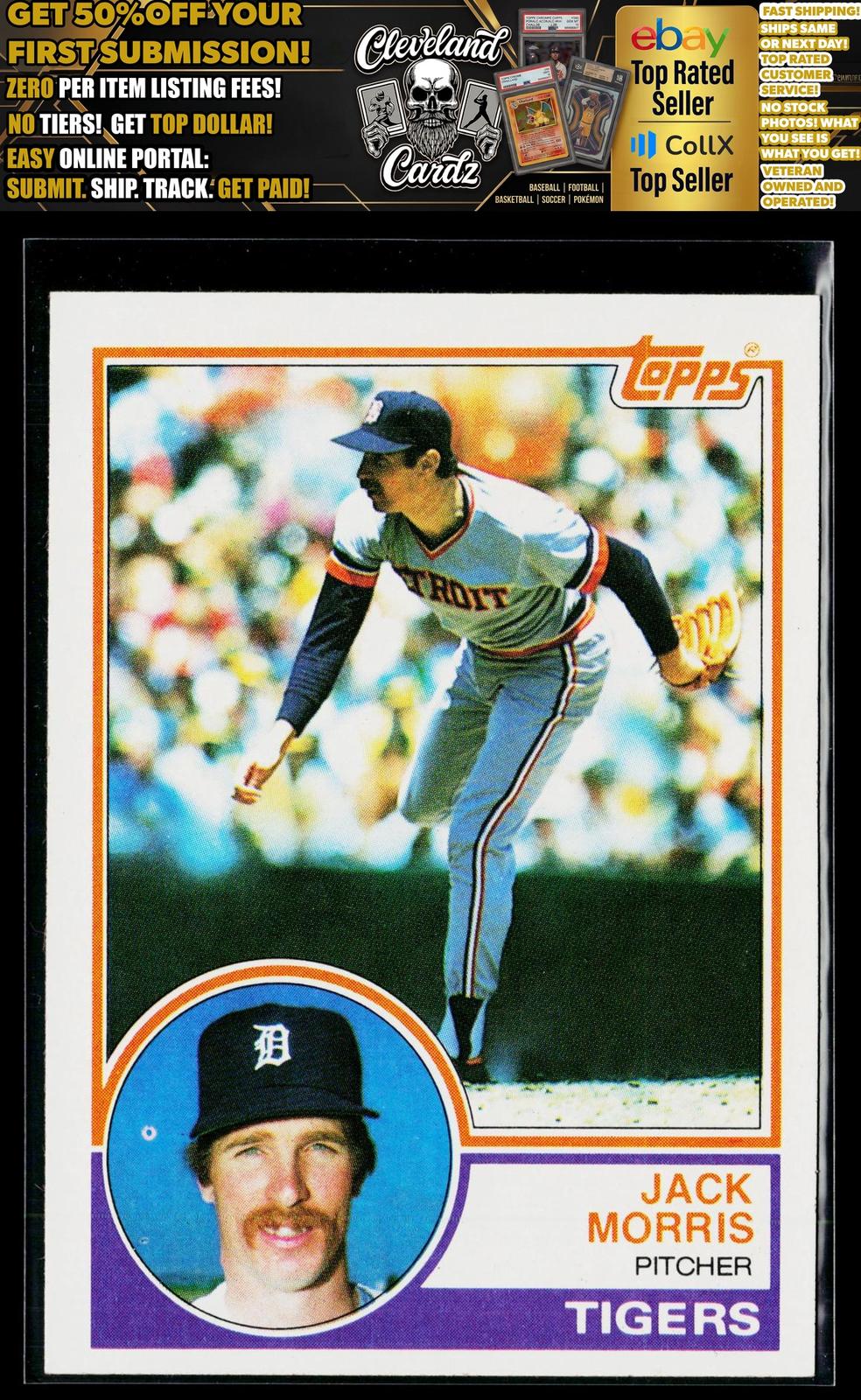 1983 Topps #65 Jack Morris