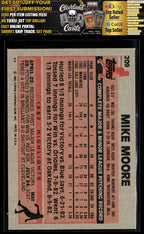 1983 Topps #209 Mike Moore