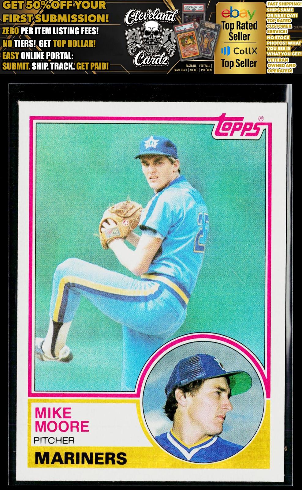 1983 Topps #209 Mike Moore