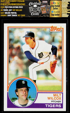 1983 Topps #457 Milt Wilcox