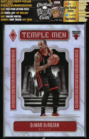 2023-24 Panini Phoenix #3 DeMar DeRozan Temple Men Silver