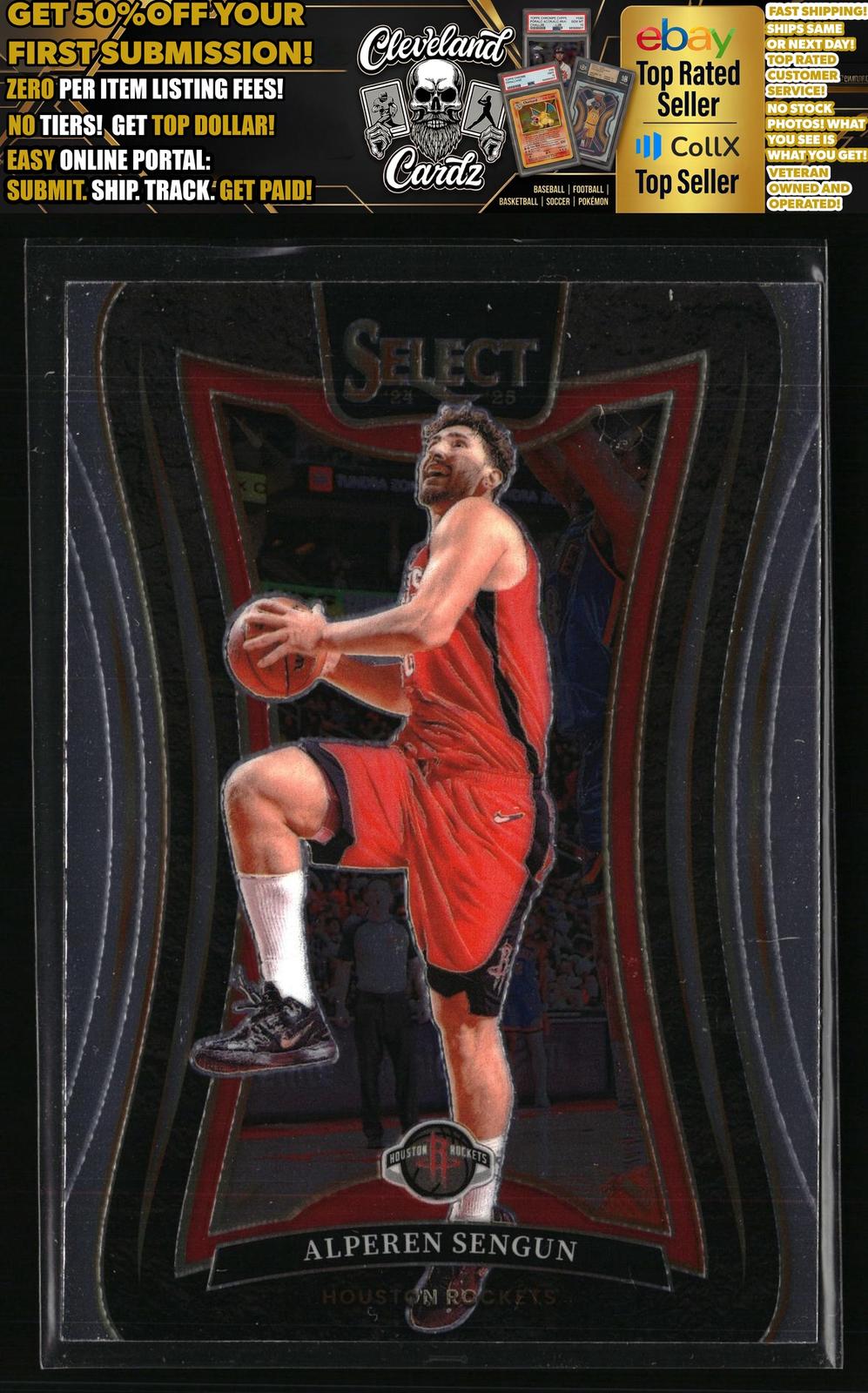 2024-25 Panini Select #335 Alperen Sengun