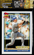 1991 Topps #95b Paul Molitor