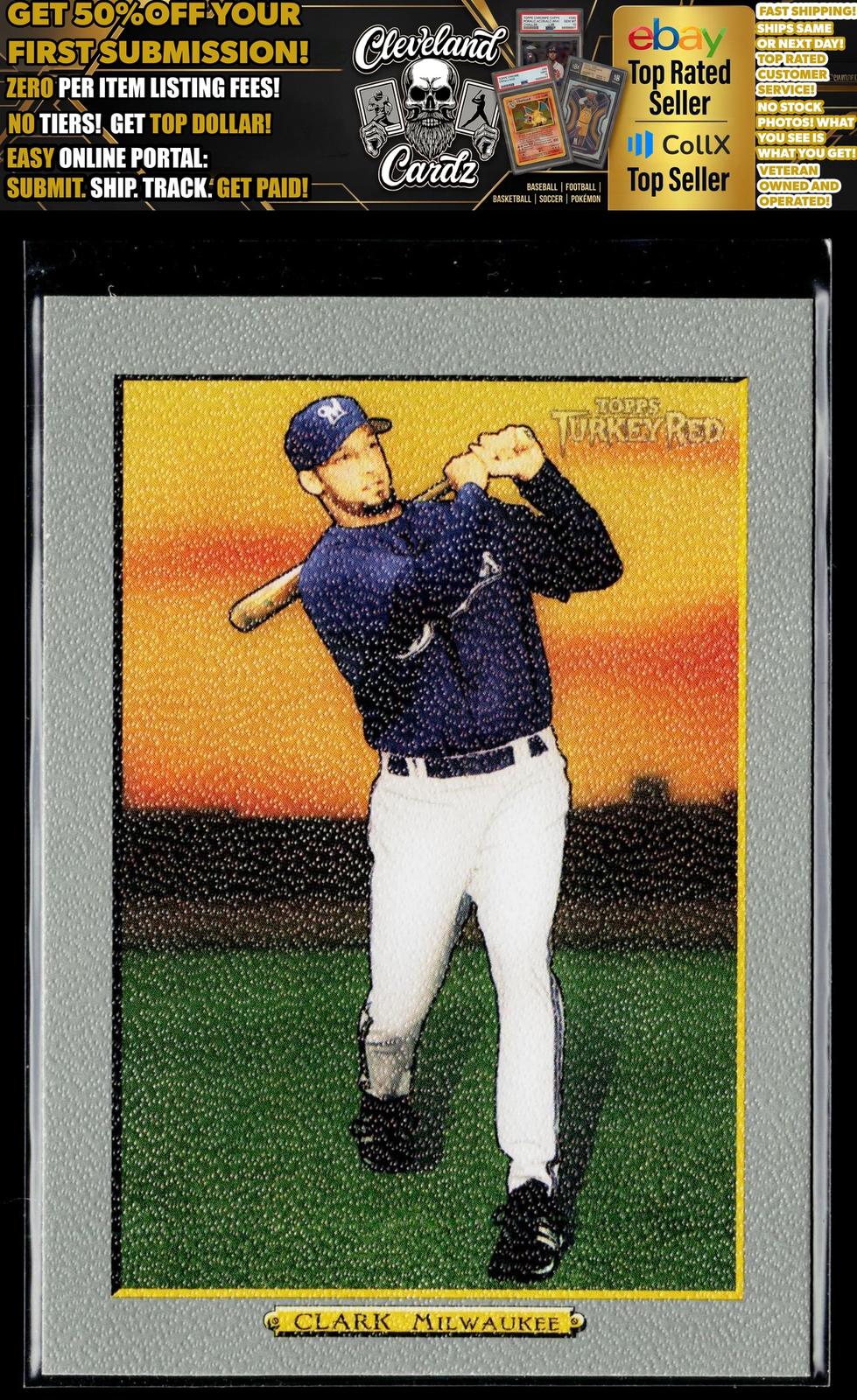 2006 Topps Turkey Red #555 Brady Clark White