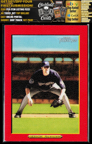 2006 Topps Turkey Red #343b Richie Sexson Red : Brewers
