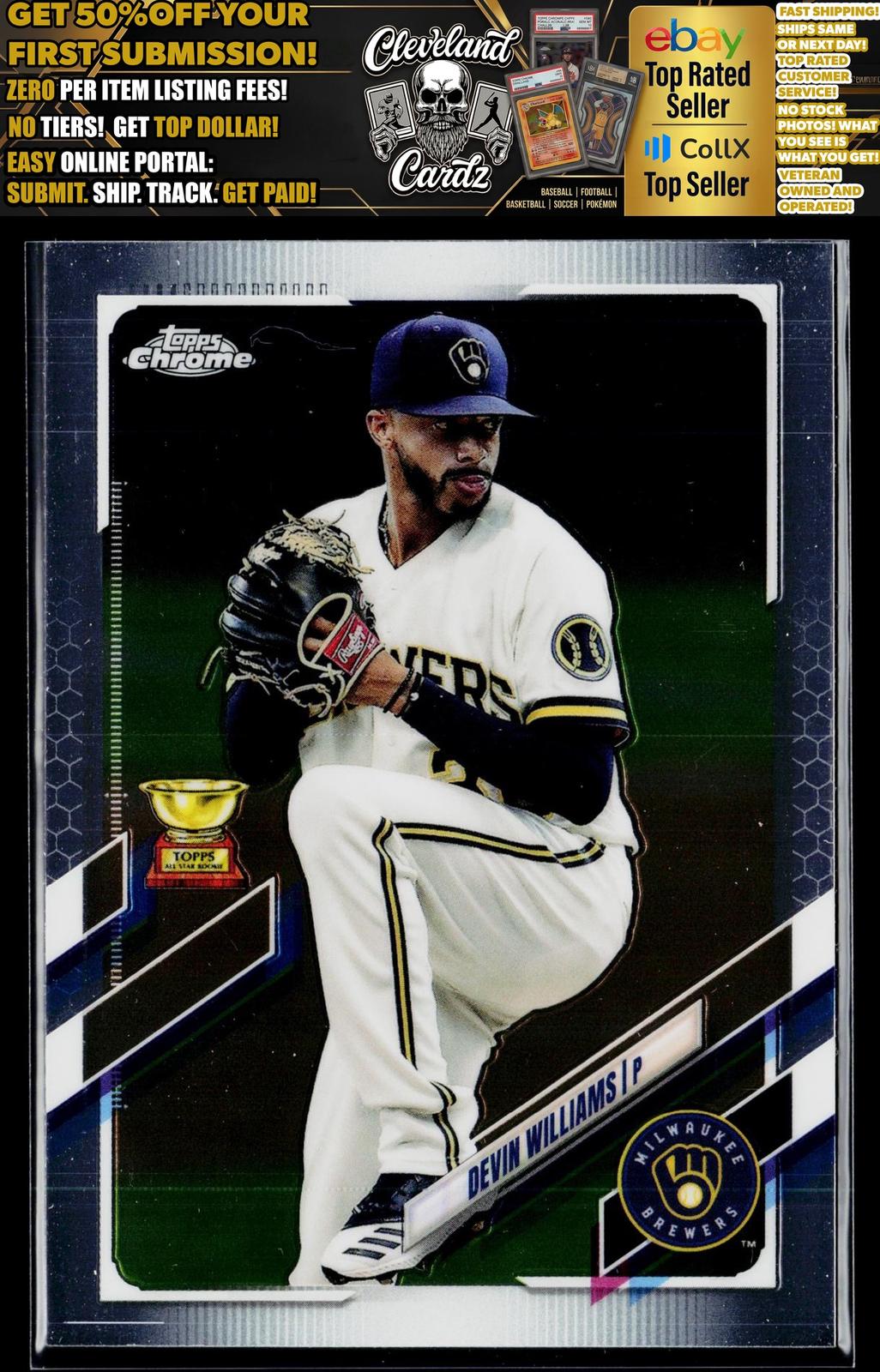 2021 Topps Chrome Ben Baller Edition #98 Devin Williams
