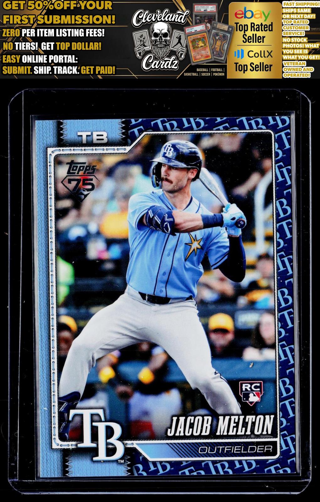 2026 Topps Update #US156 Jacob Melton Team Color Border SSP