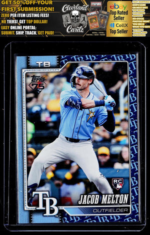 2026 Topps Update #US156 Jacob Melton Team Color Border SSP