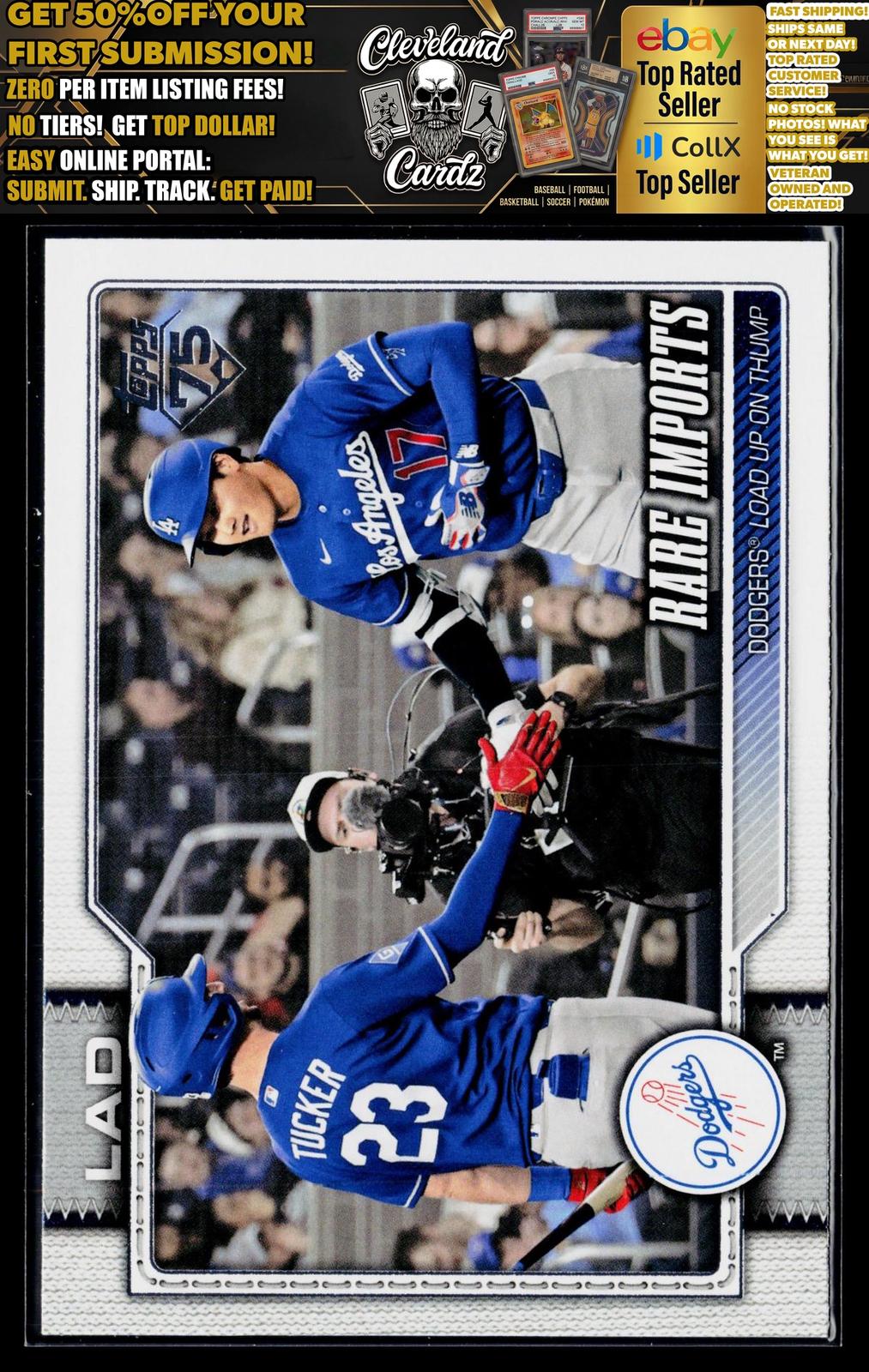2026 Topps Update #US102 Rare Imports (Shohei Ohtani / Kyle Tucker)