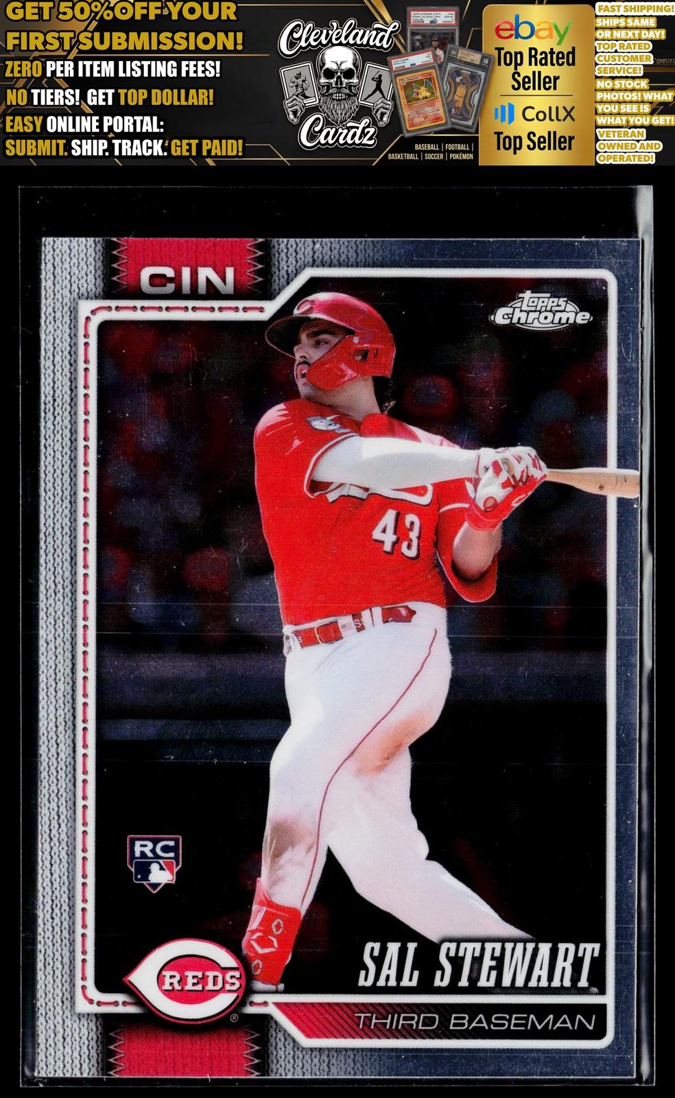 2026 Topps Chrome #6 Sal Stewart