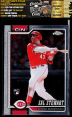 2026 Topps Chrome #6 Sal Stewart