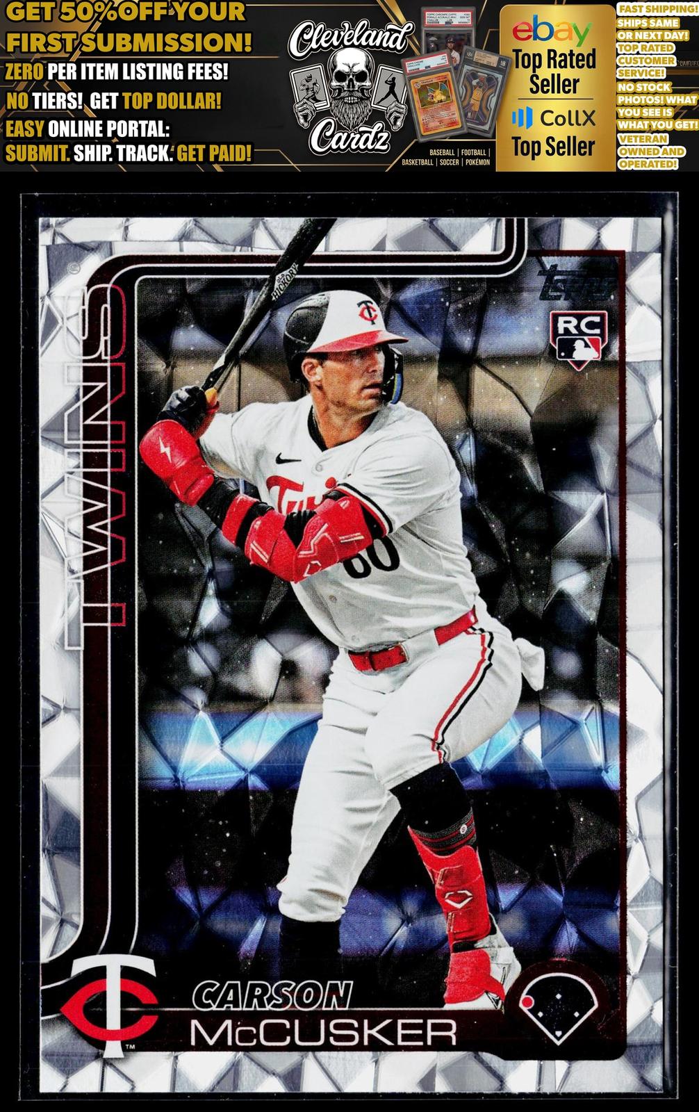 2025 Topps Update #US279 Carson McCusker Diamante Foil