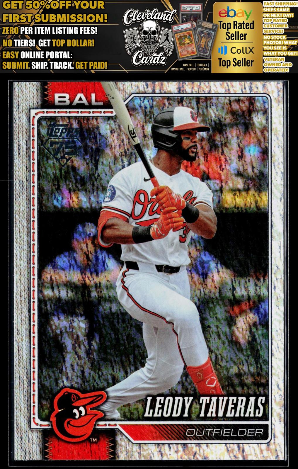 2026 Topps Update #US104 Leody Taveras Holo Foil