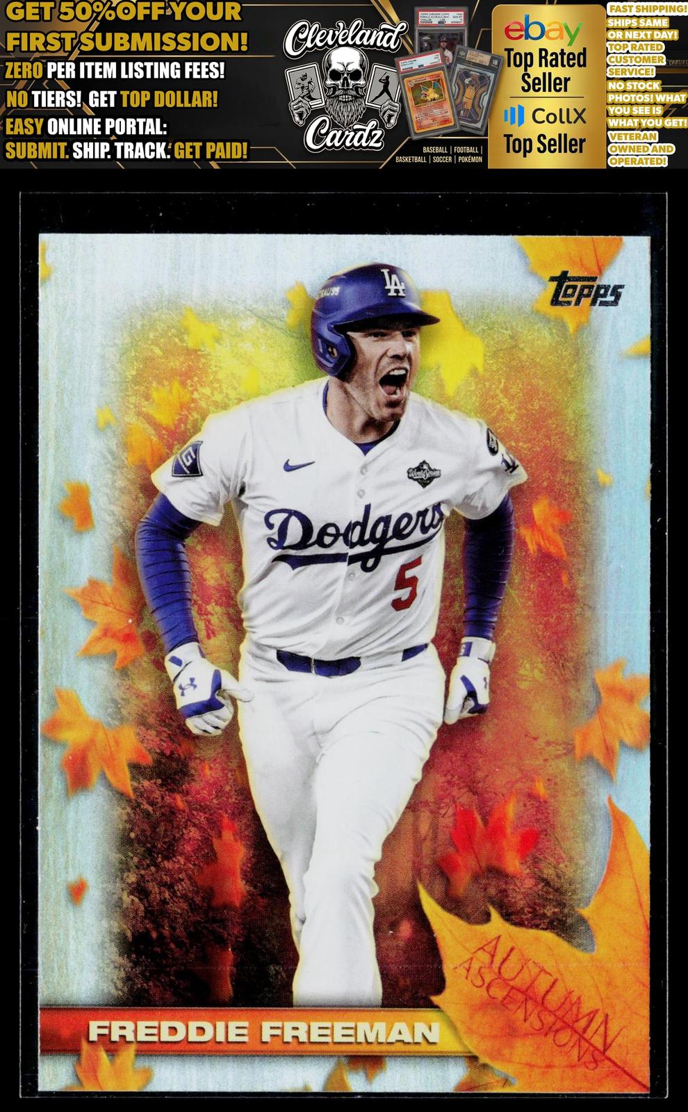 2026 Topps Update #AA-3 Freddie Freeman Autumn Ascensions
