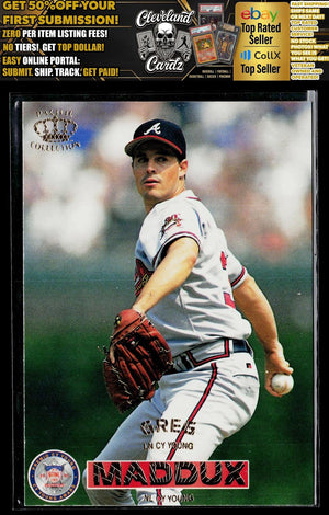 1996 Pacific Crown Collection #18 Greg Maddux